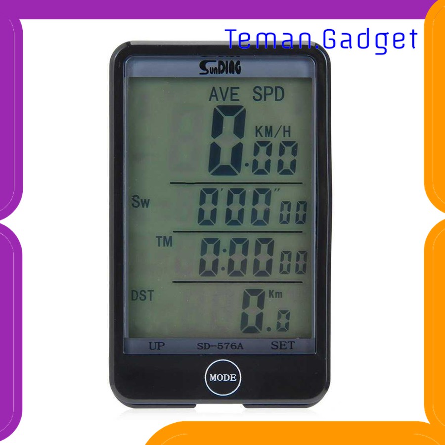 TG-IB220 SUNDING SPEEDOMETER SEPEDA TOUCH LCD - SD-576A