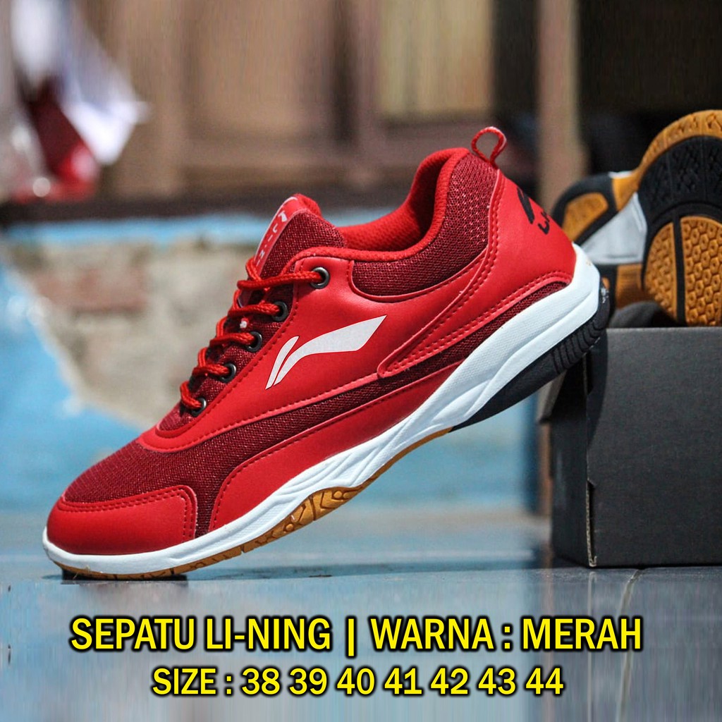 SEPATU PRIA BADMINTON LINING SEPATU OLAHRAGA LARI SENAM SNEAKERS ORIGINAL