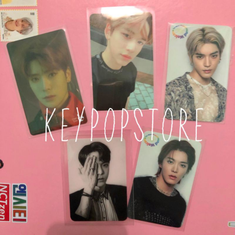 Photocard & Cashbee NCT Emphaty Lucas Jaehyun WTOP Taeyong Yuta Dicon Doyoung