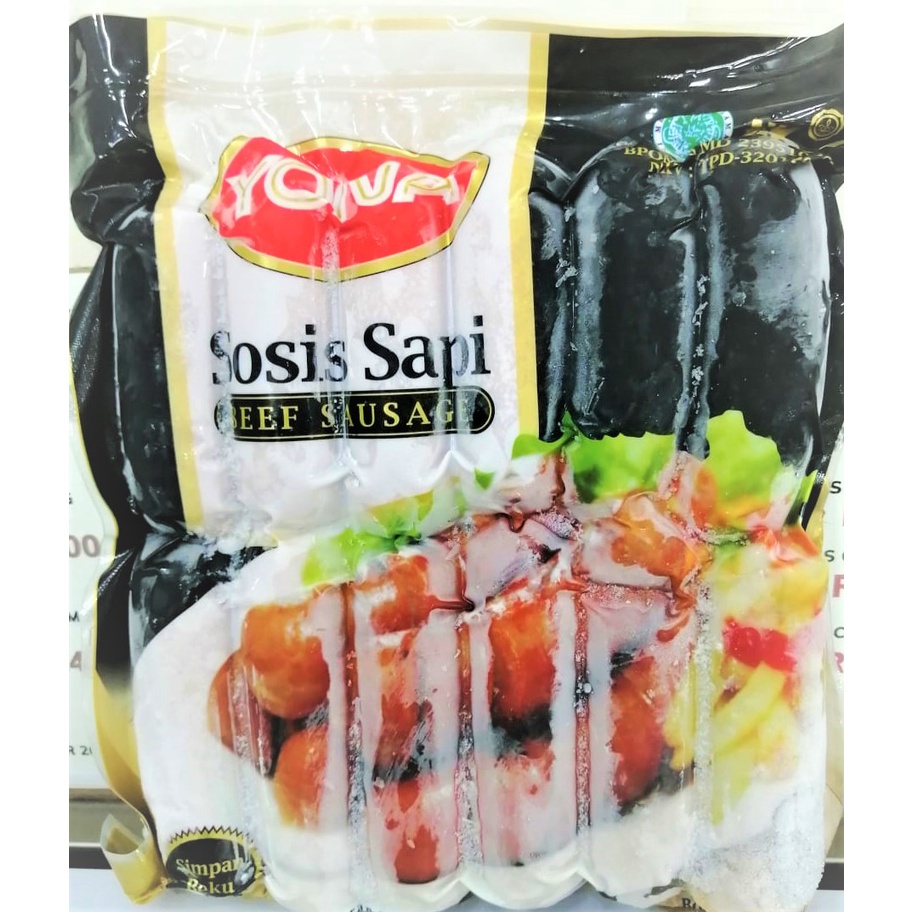 

Yona Sosis Bakar Sapi Mini 500gr