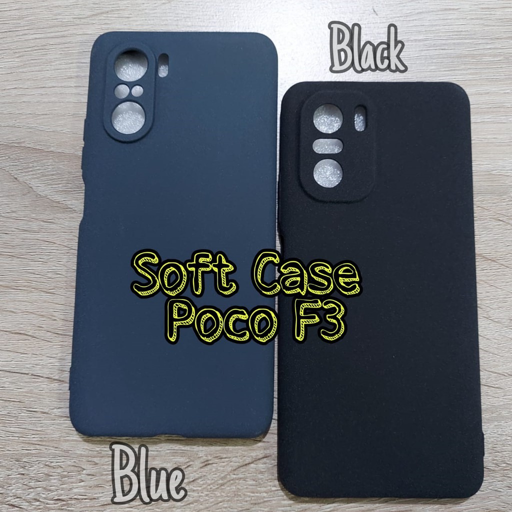 Case Xiaomi Poco F3 Soft Case Matte Ultra Thin Anti Fingerprint Casing Premium Handphone