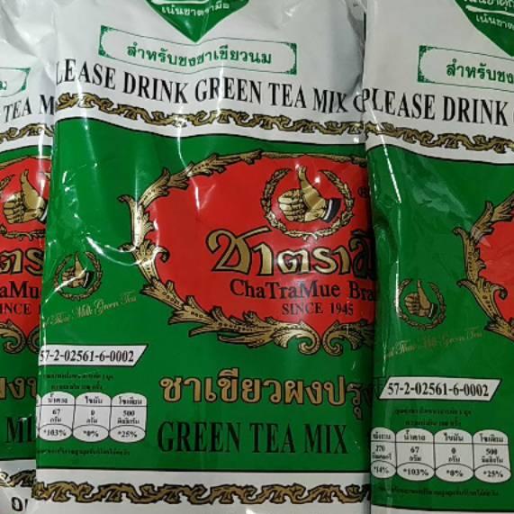

﷼ Chatramue Green Tea Teh Thailand Dum Dum Thai Tea ⇑