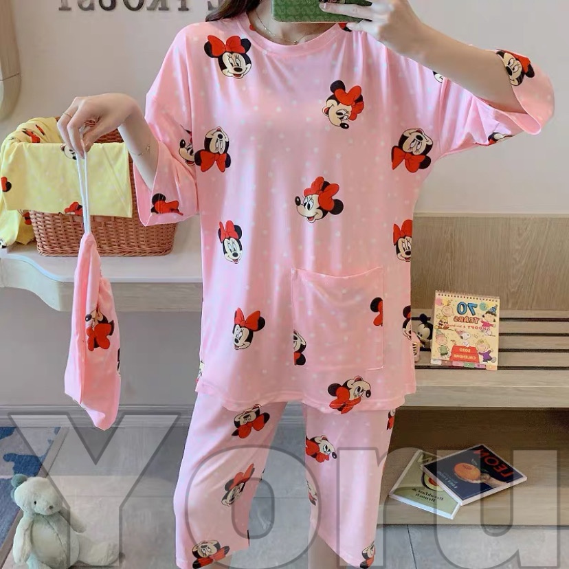 Pamelo CP Jumbo Setelan Big Size Baju Tidur Jumbo Piyama Jumbo XXL