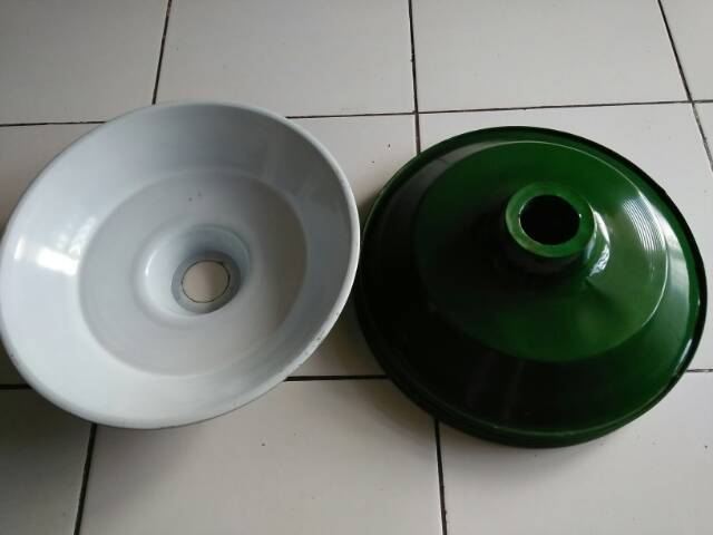 Kap Hijau Lampu Jalan (dia.30cm)