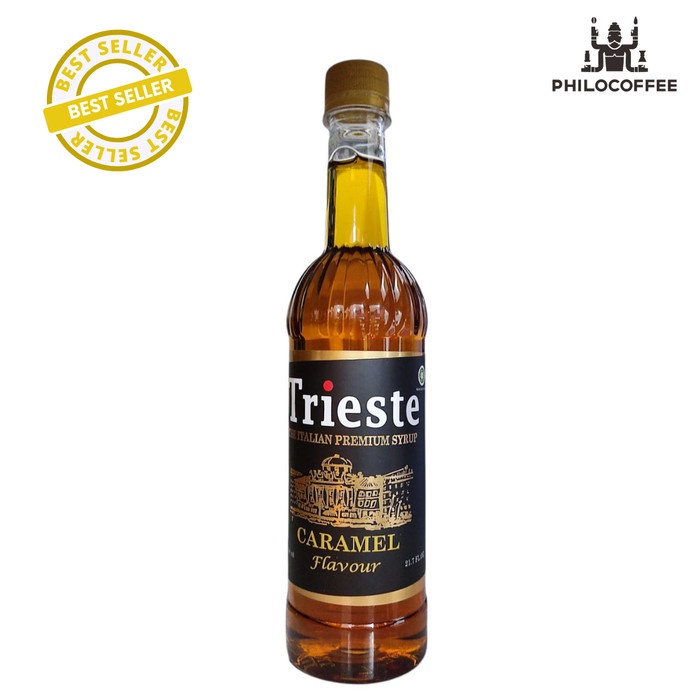 

Trieste Syrup Caramel 650ml Sirup Karamel Trieste