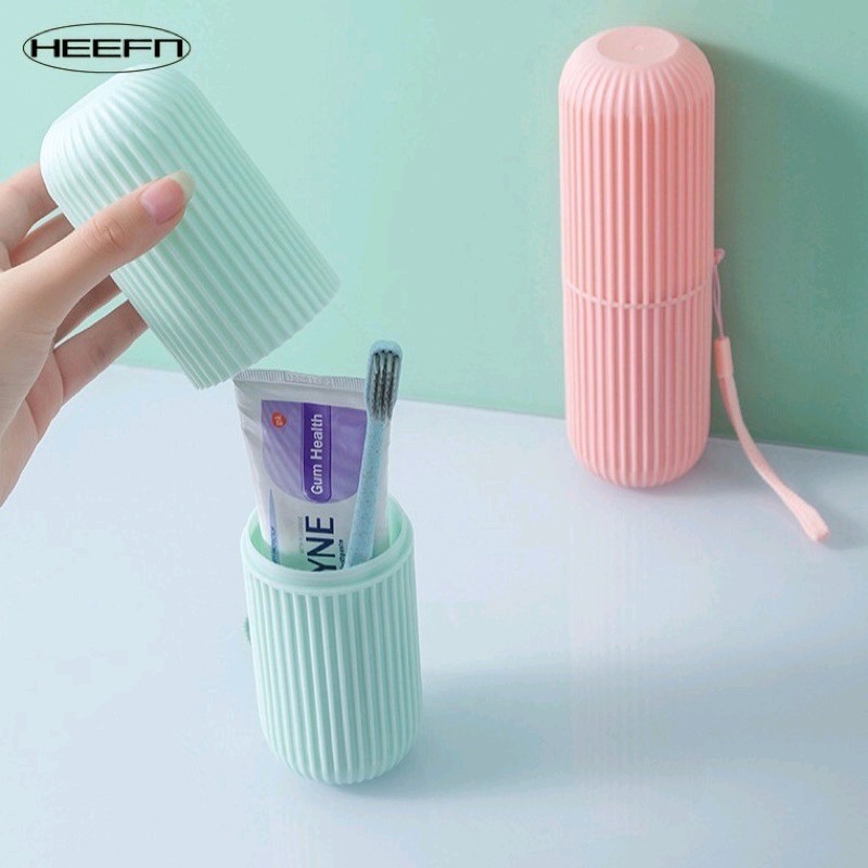 Tempat Sikat Gigi Odol Travel Box Portable BigToothbrush Case Pastel Kotak Sikat Gigi