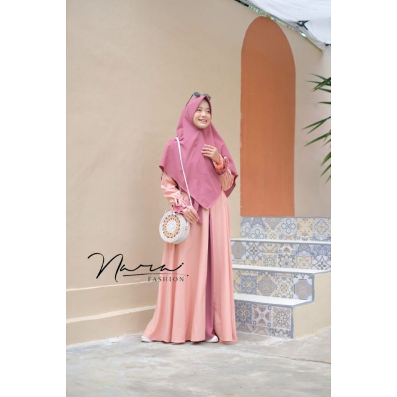 miray dress/gamis set khimar
