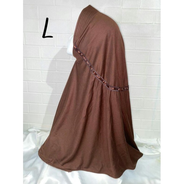 Jilbab Rajut Anak Sekolah Size L