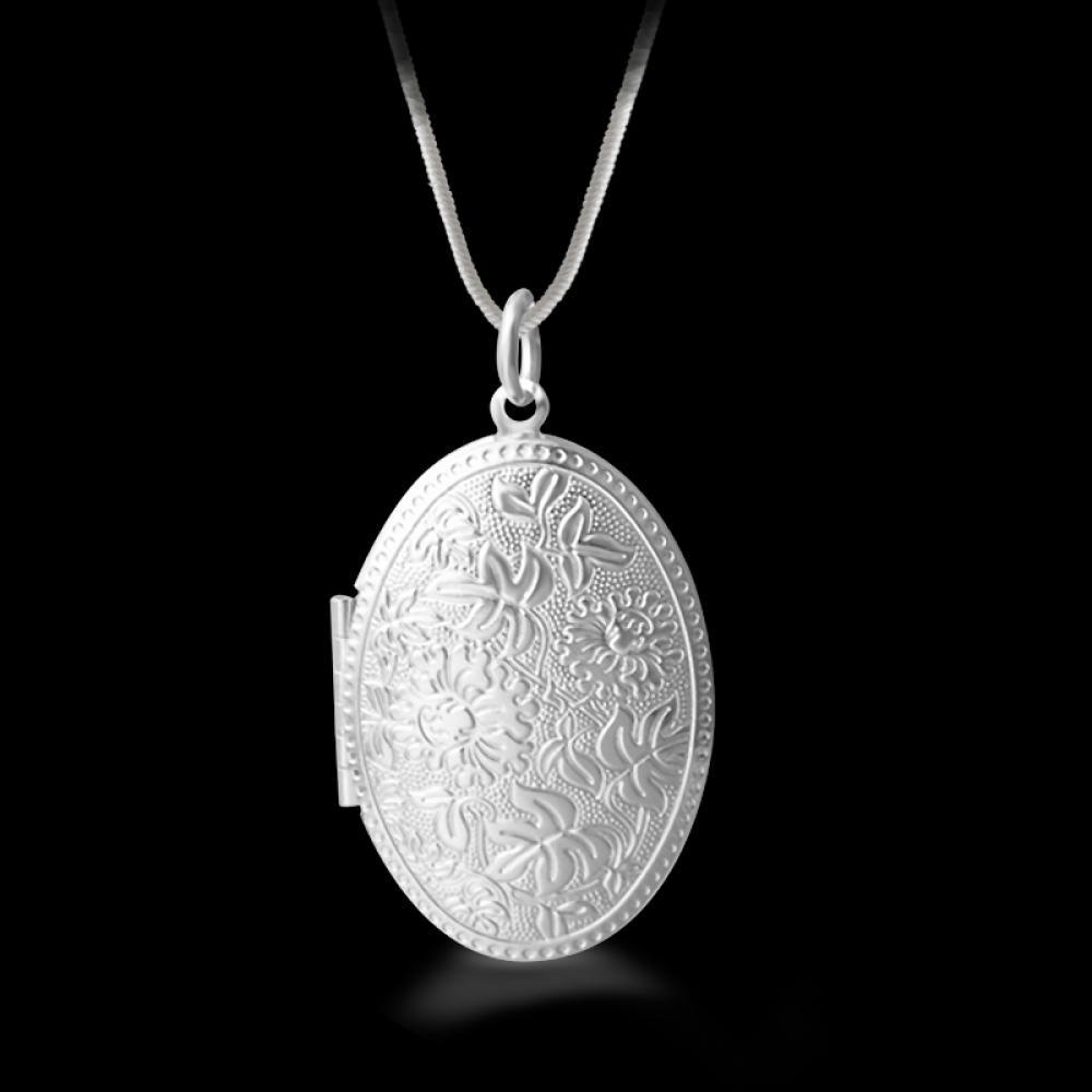 Suyo Kalung fashion Wanita sanke Rantai Lapis Perak