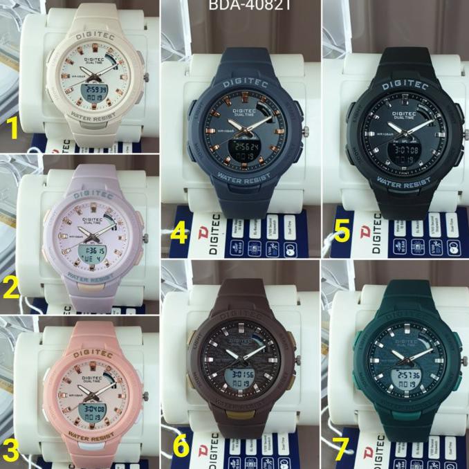 Jam tangan wanita / cewe Digitec DG 3082 DG3082 original - hitam