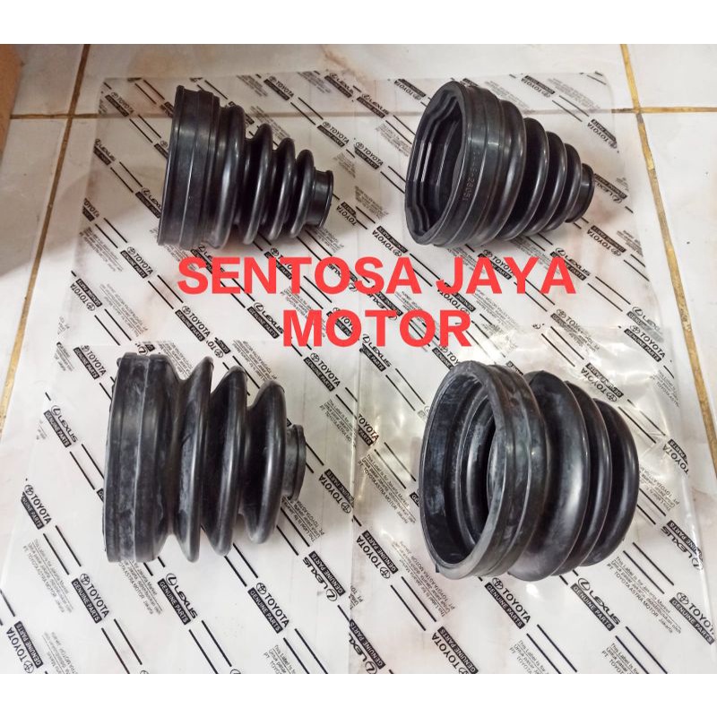 KARET BOOT AS RODA LUAR DALAM TOYOTA ALPHARD ANH10 2.4CC 3.0CC TH 2002 2003 2004 2005 2006 2007