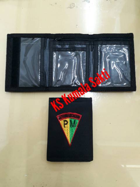 Dompet Saku PM Hitam - Loreng