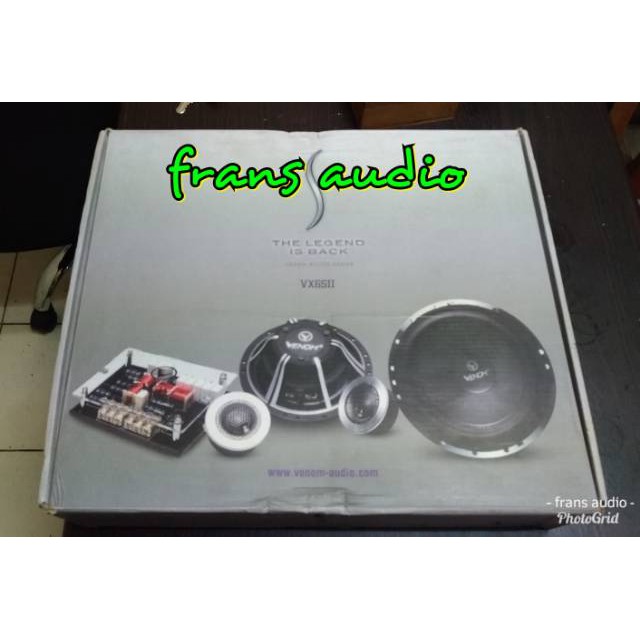 SPEAKER SPEKER VENOM SILVER VX6SII VENOM VX 6SII VX6 SII SPEKER SPLIT VENOM SILVER 2 WAY - AUDIO & -