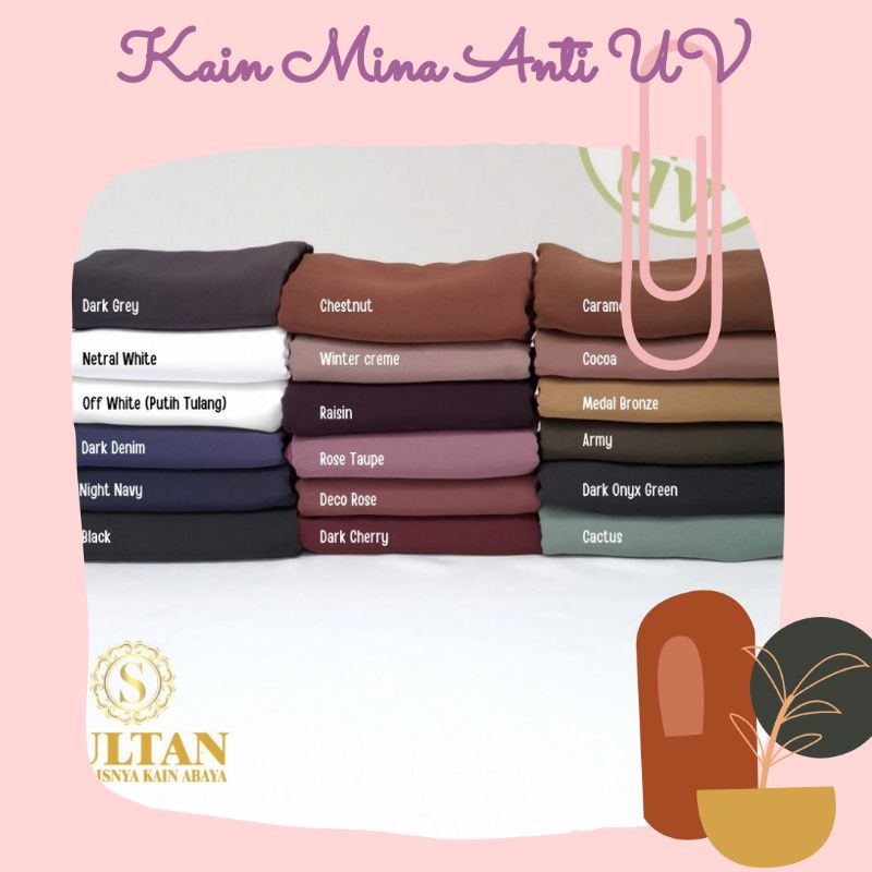 Kain Mina Anti UV