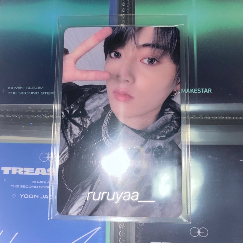 LD KTOWN HARUTO JAKET ITEM HARUTO LUCKY DRAW PHOTOCARD OFFICIAL JIKJIN TREASURE THE SECOND STEP TTS 