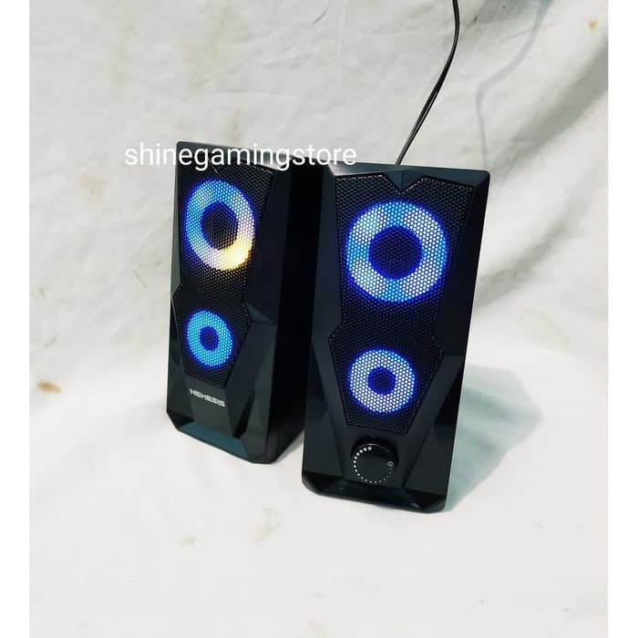 Speaker NYK SP-N03 Sound Gaming Speaker Ligthing RGB Strong Bass