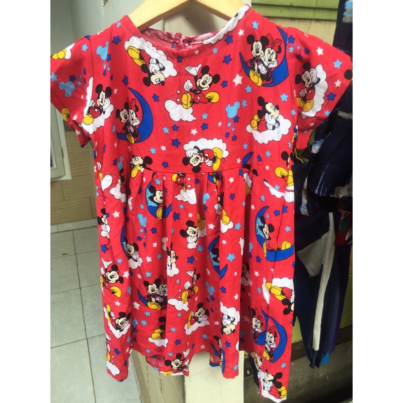 dress anak bahan katun rayon