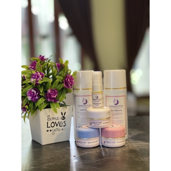 Paket isi 6 FARMA R3 Glow SPC 5% ORIGINAL
