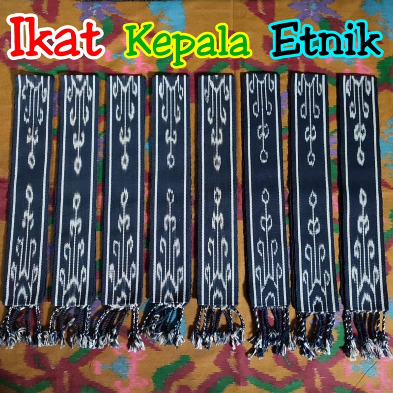 Ikat Kepala Etnik Dayak Kalimantan