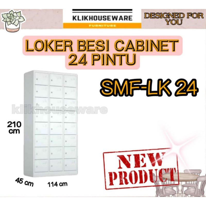 Locker Besi / Loker Besi / Loker File Full Plat Besi 24 Pintu