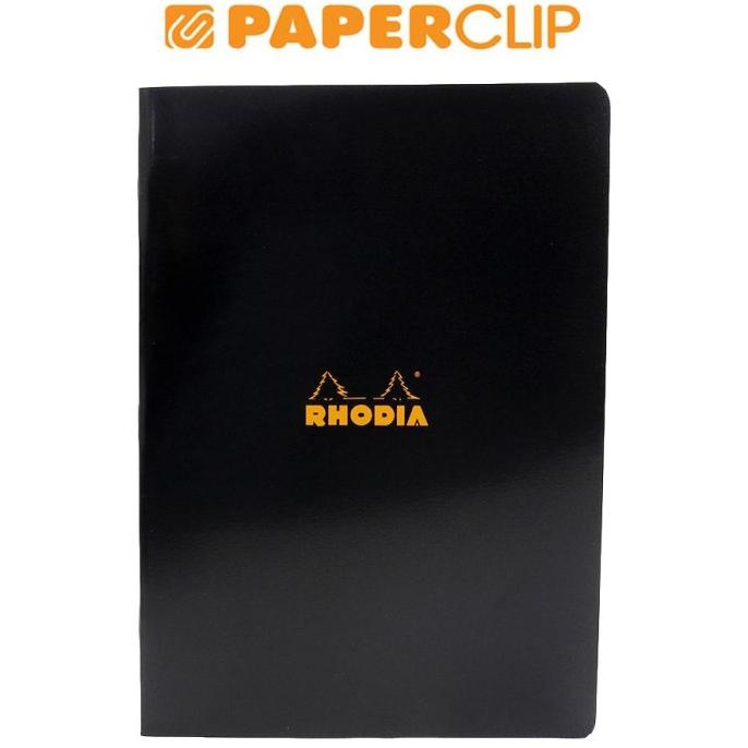 

[[COD]] NOTEBOOK RHODIA A4 STAPLEBOUND BLACK LINED 119169C CUCI GUDANG Kode 779