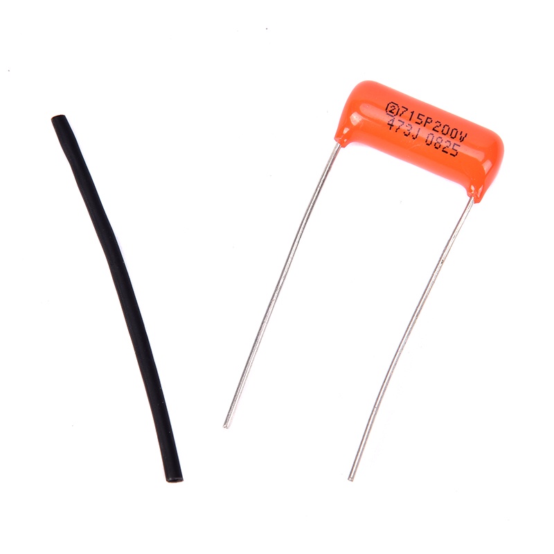 【Theredsunrisesiwy.id】1pc Electric Guitar Single Coil Pickup Acoustic Capacitor 0.047uf 473J