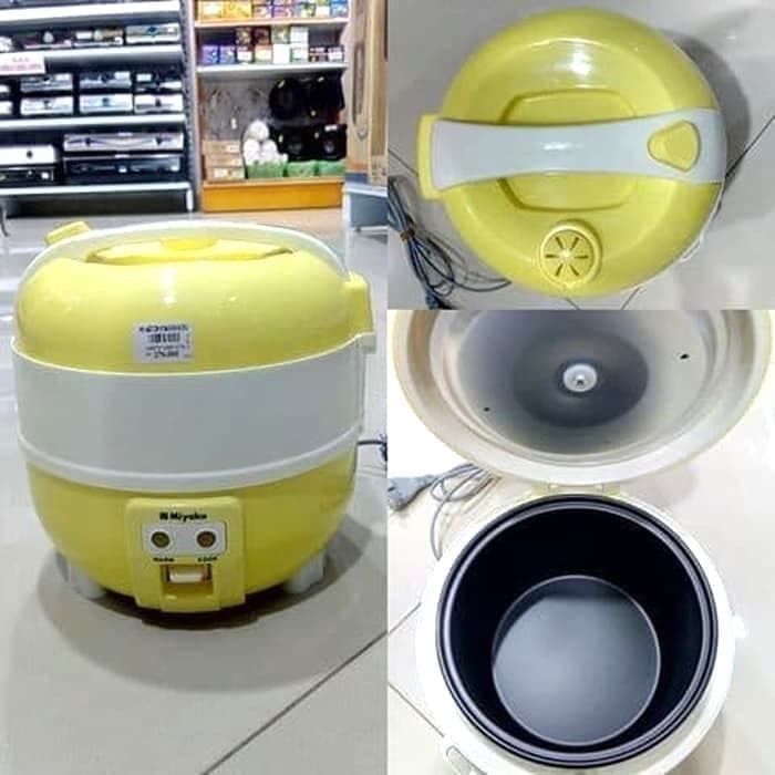 MIYAKO Magic Com 1 Liter / Rice Cooker 3in1 MCM 610 - Garansi Resmi 1 Tahun