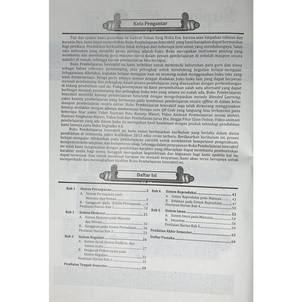 LKS BIOLOGI SMA/ MA KELAS XI 11 SEMESTER 2 2022 | BP-1