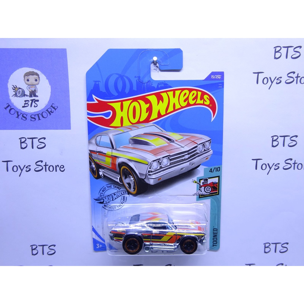Hot Wheels '69 CHEVELLE Silver