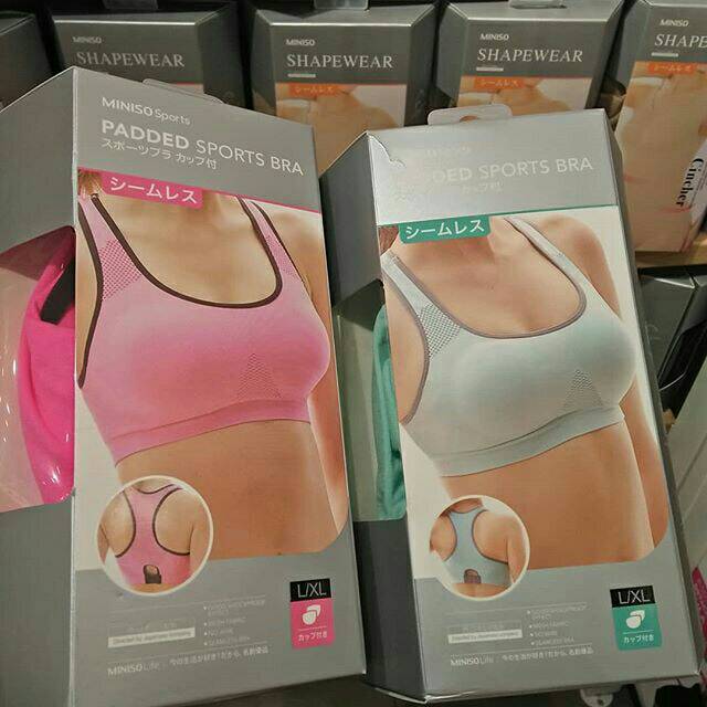 miniso sports bra