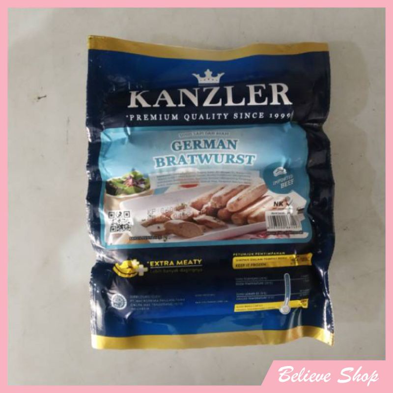 

German Bratwurst Kanzler 360 gr