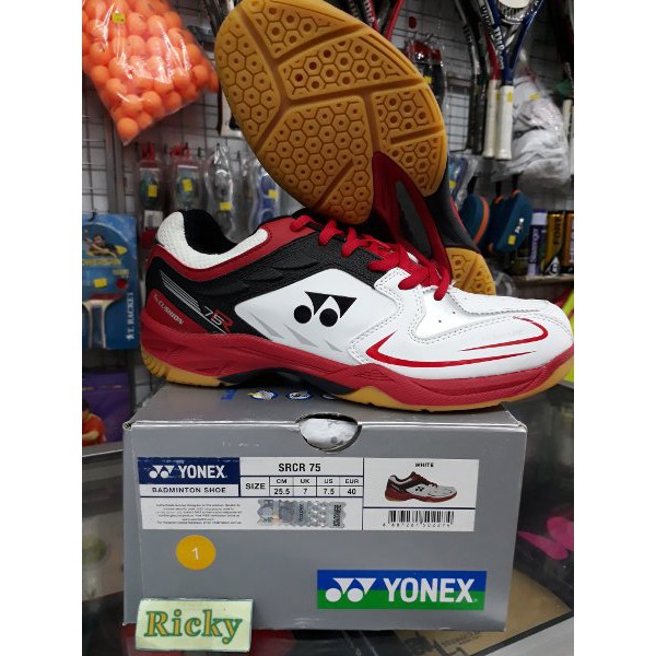sepatu yonex srcr 75 white  BO122 CN BAT