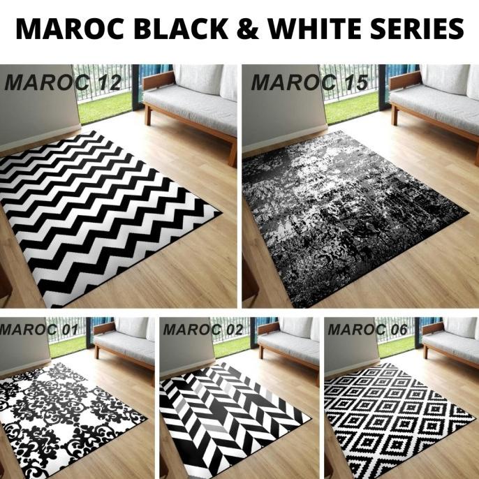 [Martha Karpet] Karpet MAROC 160x210 Monokrom