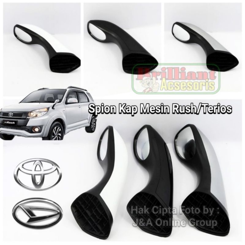 Spion Kap Mesin - Fortuner / Rush / Terios