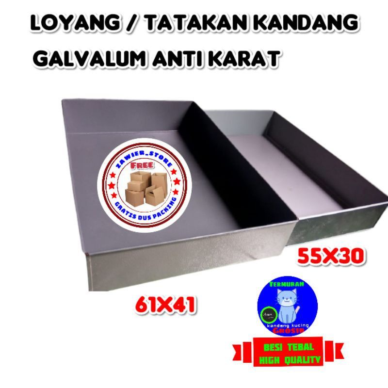 Loyang galvalum loyang kotoran kelinci