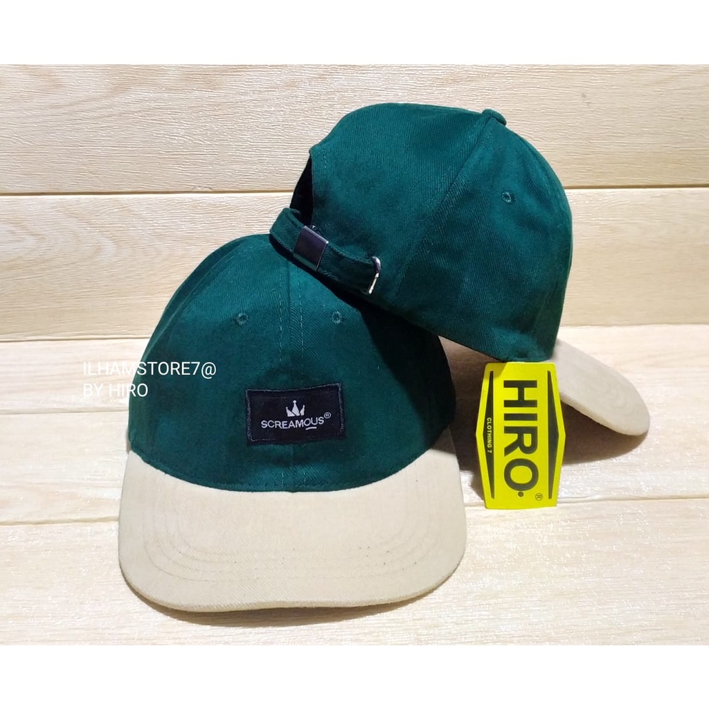 (COD)Topi Snapback Bordir SCREAMOUS New Model/Topi Distro Terlaris/Topi Distro Pria