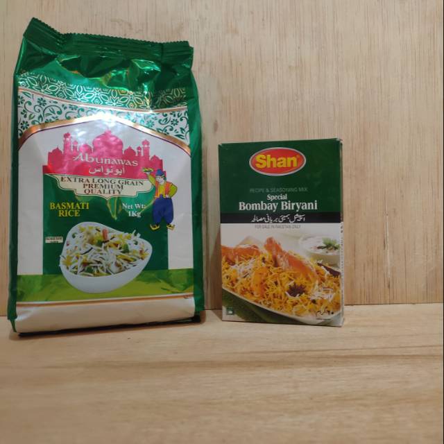

[1kg] beras basmati plus bumbu