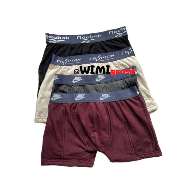 Cd boxer pria murah spandex dan lembut khusus size m.L.xl.xxl