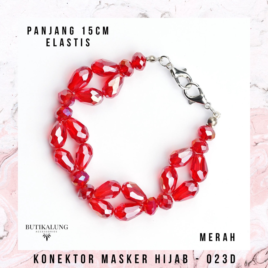 Konektor Masker Hijab - Kancing Tali Pengait Masker - Pengikat Masker – Masker Hijab – Connector 023