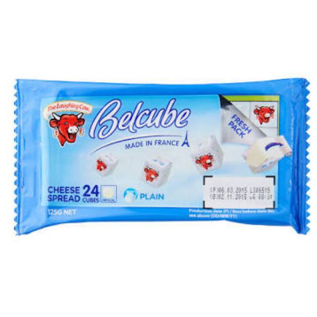 PROMO Keju Belcube Cheese Spread 125 gr | The Laughing Cow Bellcube MPASI Baby Bayi kotak