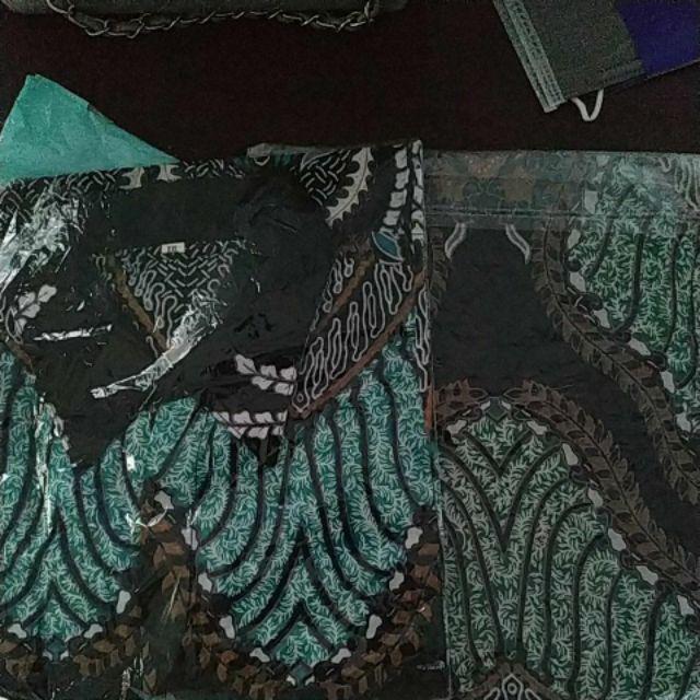 Batik Couple Keluarga - Sania Ruffle Batik Couple Orid Ndoro Jowi Dnt Garansi Termurah Batik Madu