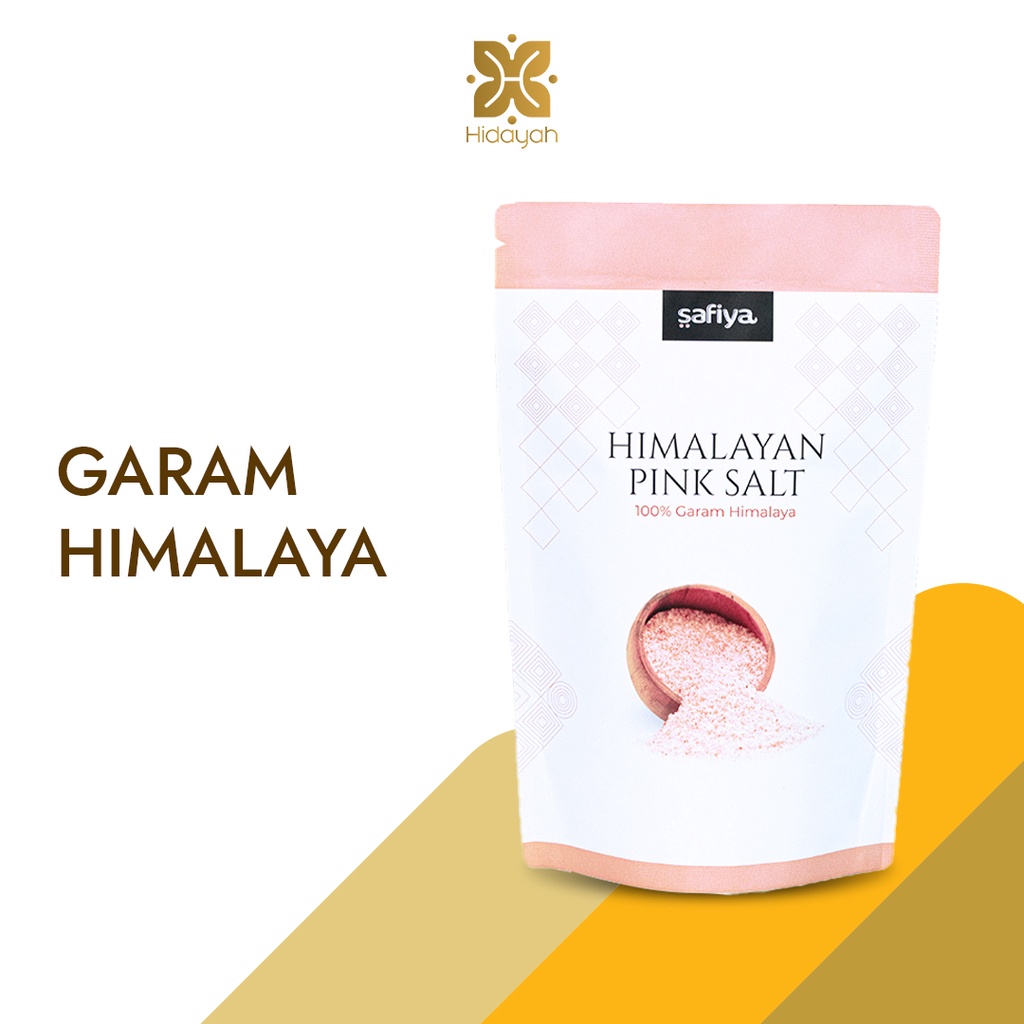 Garam Himalaya 1 Kg Safiya - Original Himalayan Pink Salt Asli Premium