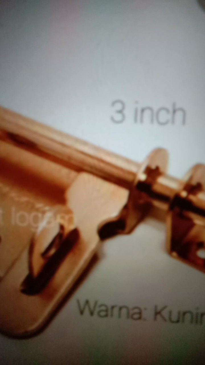 Grendel Slot Pintu Jendela Overfall Gudang Uk. 3 Stamco