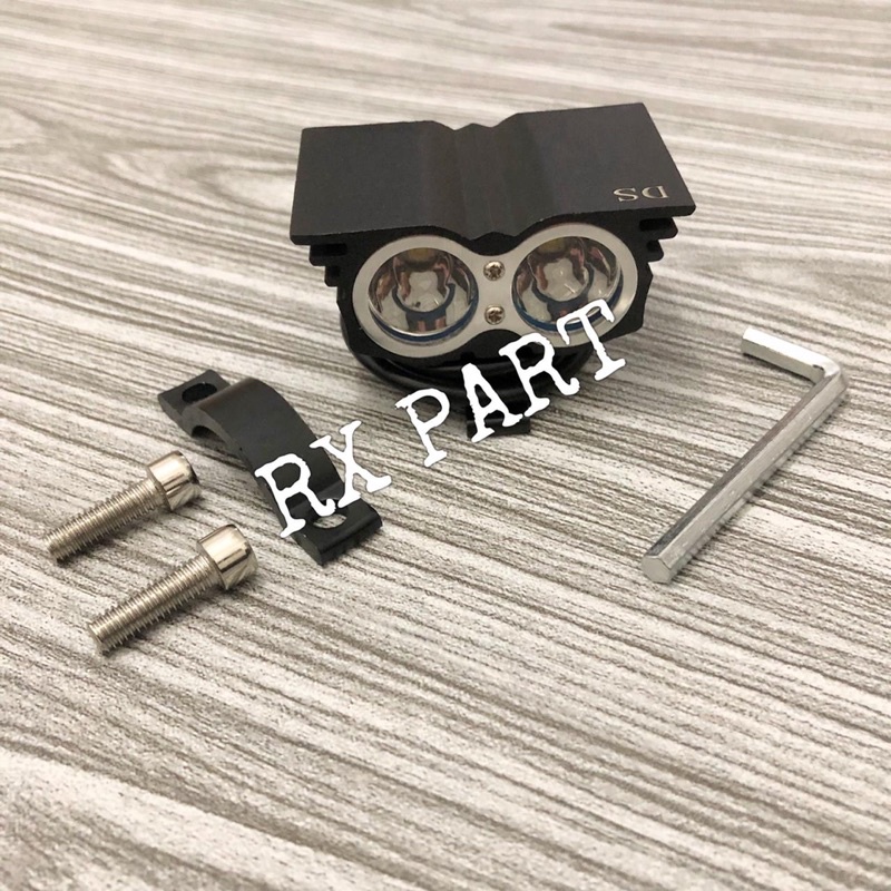 Lampu tembak 2mata burung hantu / OWL 2mata / CWL 2mata untuk motor rx king dll