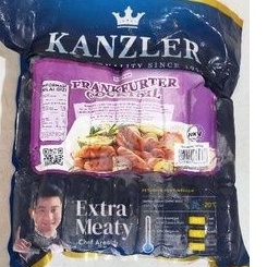 Kanzler FRANKFURTER Cocktail 500gr / Kanzler Sosis Ayam