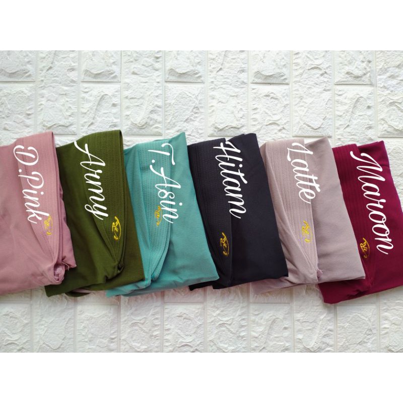 [Original Arey] ZAYYIN••Hijab Instan•Hijab Instan polos•Jersey Airis-1