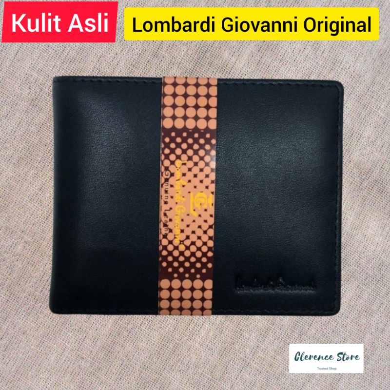 PROMO Dompet Pria Kulit Asli - Dompet Lombardi Giovanni Original 6276