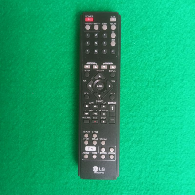 Remote DVD Home Theater LG Original Asli . AKB36087603 .