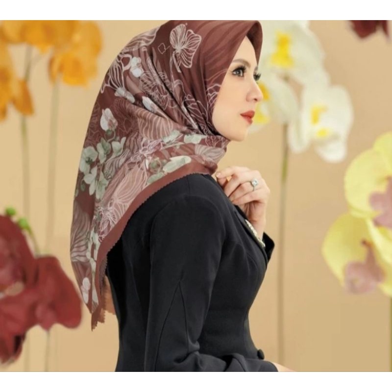 Preloved Buttonscarves Orchid SS Extended Garnet