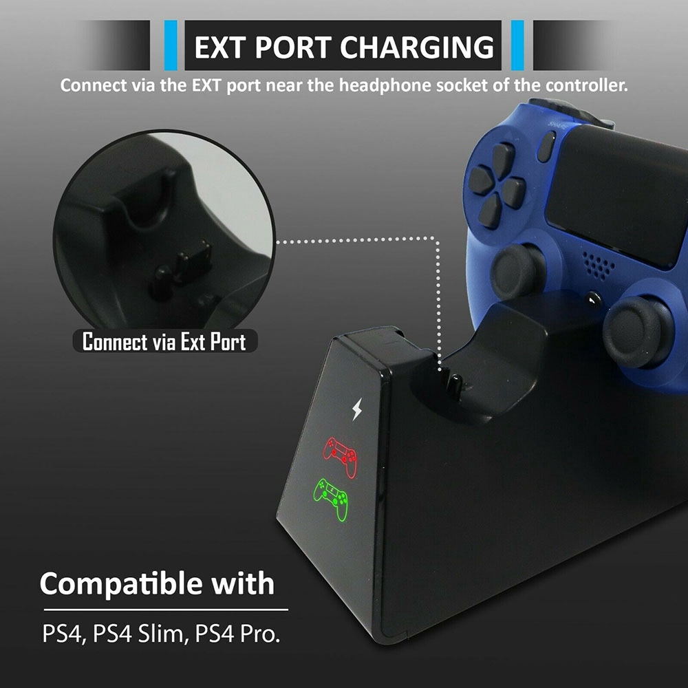 ps4 controller ext port accessories